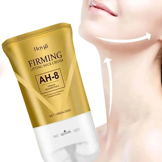 Neck Wrinkle Cream with Massage Roller Applicator