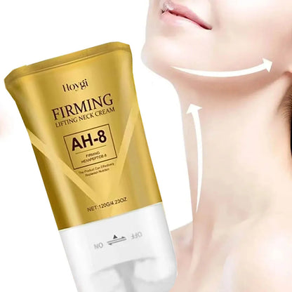 Neck Wrinkle Cream with Massage Roller Applicator