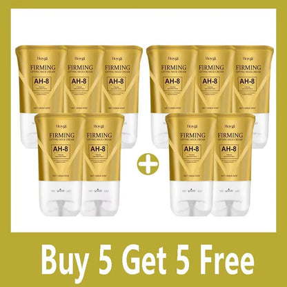 Neck Wrinkle Cream with Massage Roller Applicator