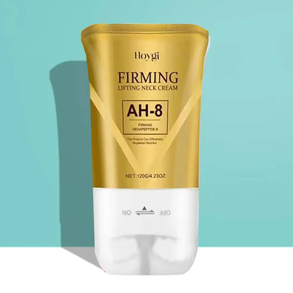 Neck Wrinkle Cream with Massage Roller Applicator