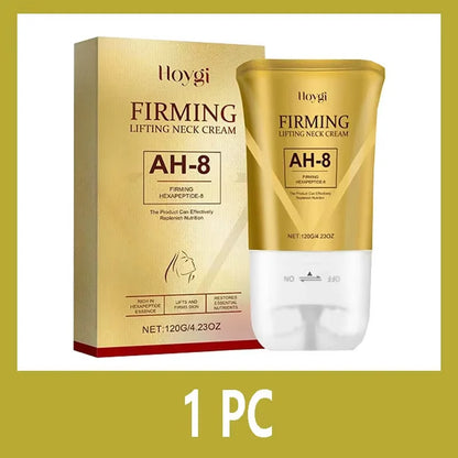 Neck Wrinkle Cream with Massage Roller Applicator